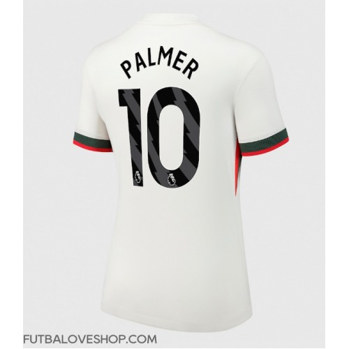 Dres Chelsea Cole Palmer #10 Preč pre Ženy 2025-26 Krátky Rukáv